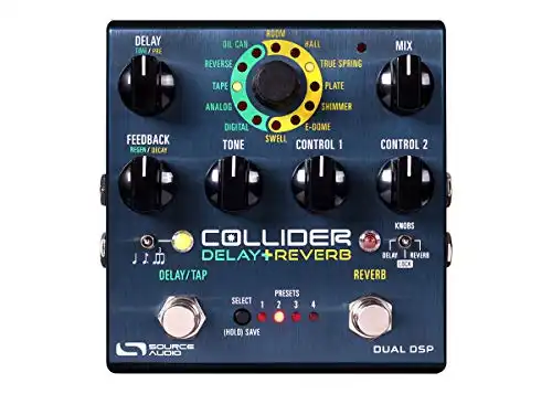 Source Audio Collider Stereo Delay and Reverb