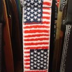 Found – Patriotic Flag Strap at Guitar Center