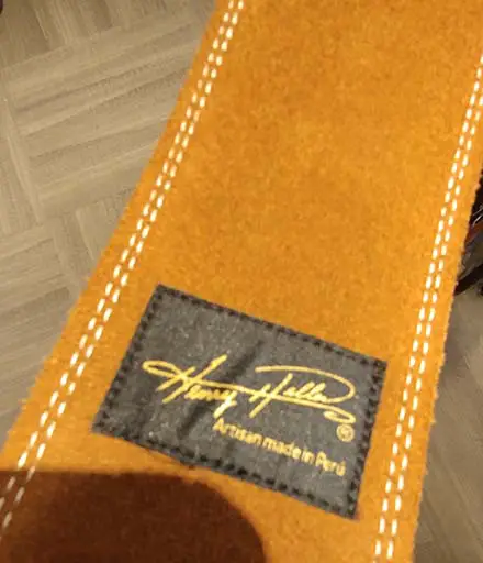 Guitar Strap Suede Backing