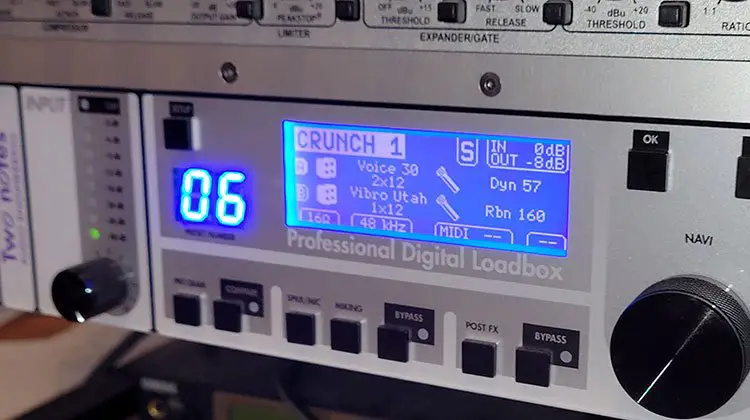 recording amp load box